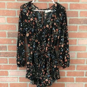 Abercrombie & Fitch floral romper